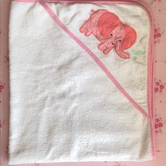 Receiving Blanket, Washcloths, Hooded Bath Towel - Picture 2 of 10